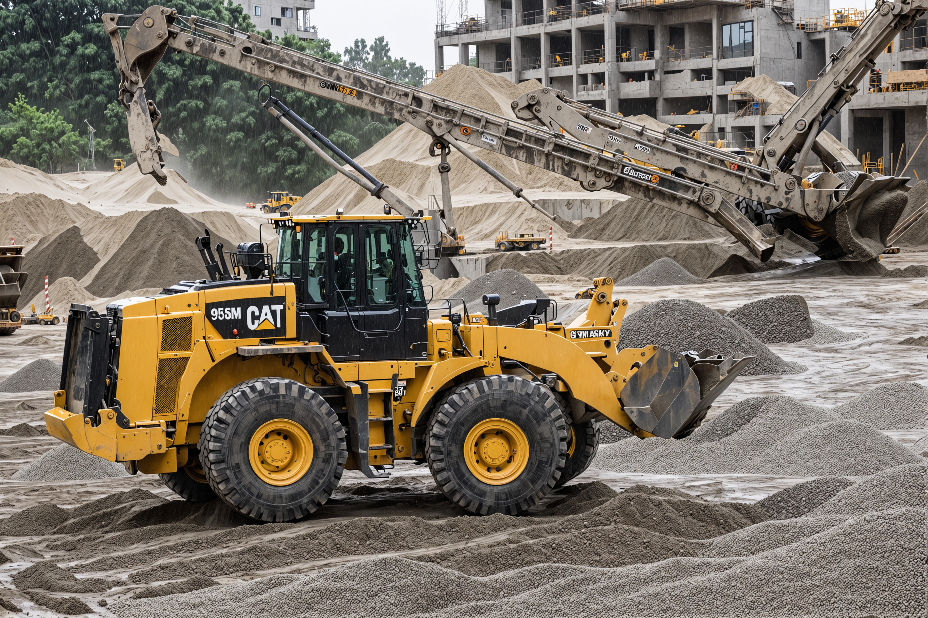 погрузчики Caterpillar
